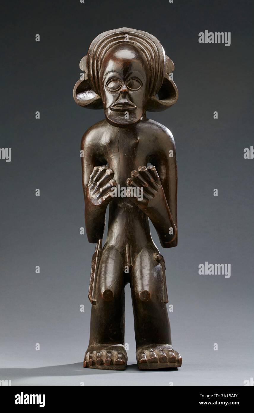 Figure of chief, late 19th century - early 20th century. Stock Photo