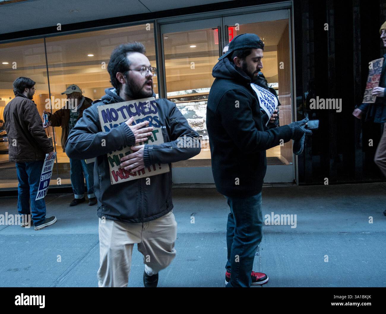 March 7, 2025, New York City, New York, USA: Recently terminated Alamo ...