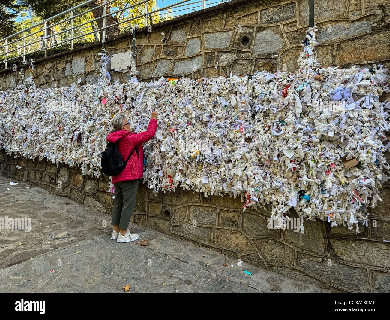 Turkey, Turkiye. Christian Religious Destination Site: Wishing Wall ...