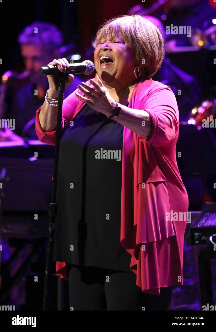 March 6, 2025, New York, New York, USA: Singer MAVIS STAPLES seen at ...