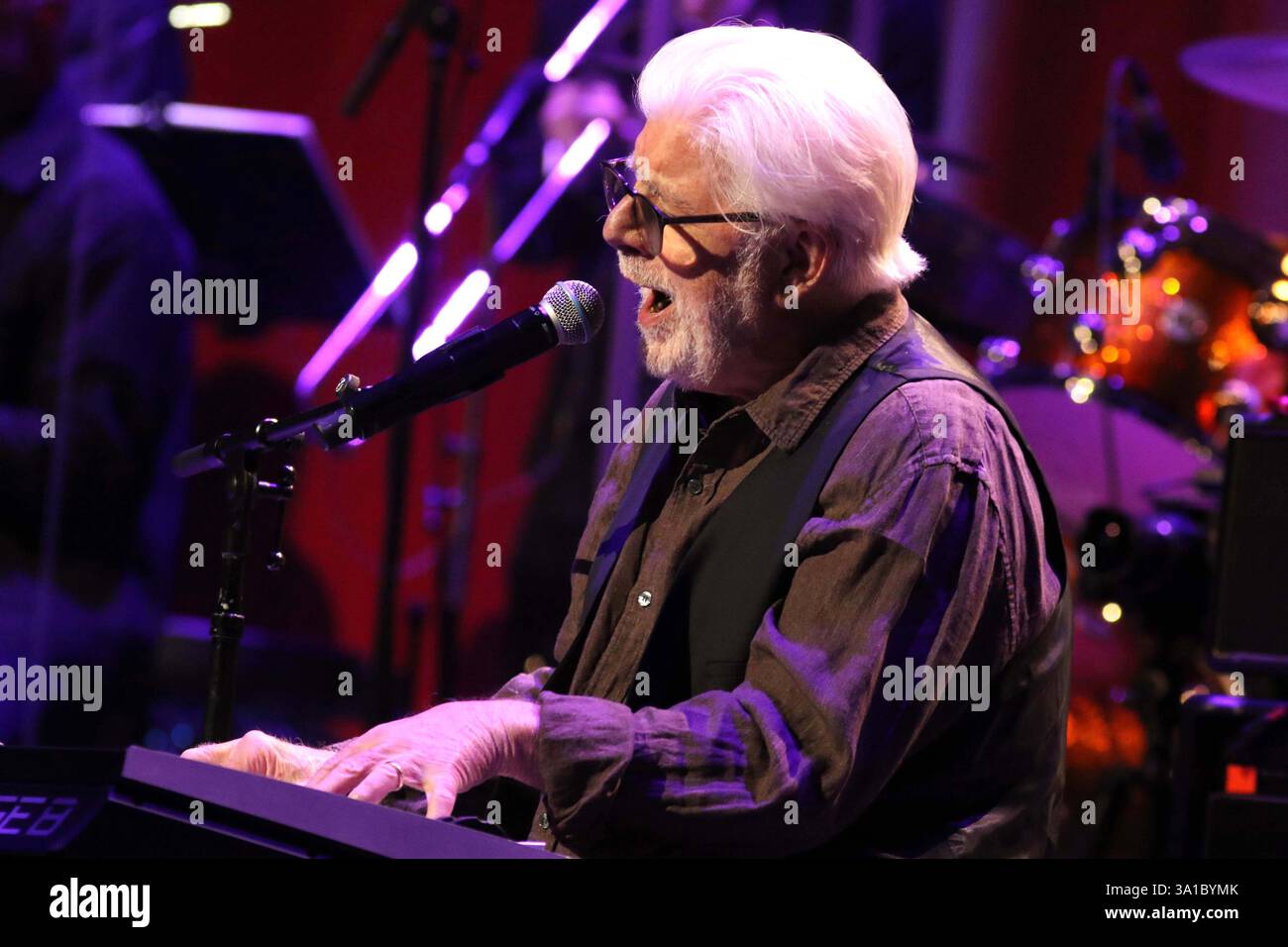 March 6, 2025, New York, New York, USA: Singer/musician MICHAEL ...