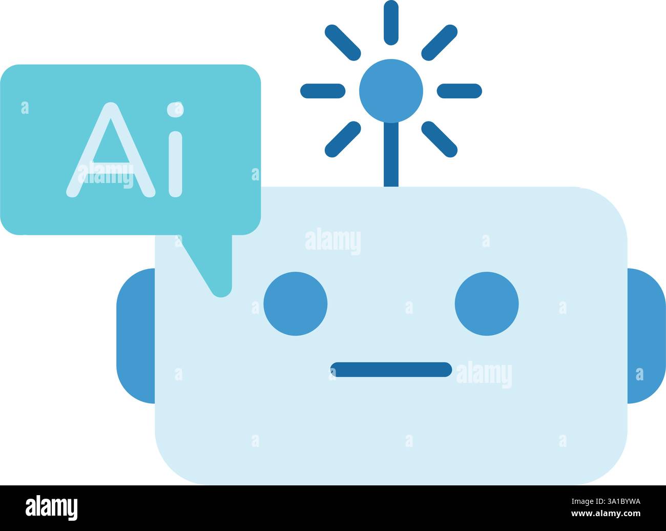 Generative AI Robot Chatbot Icon Stock Vector Image & Art - Alamy