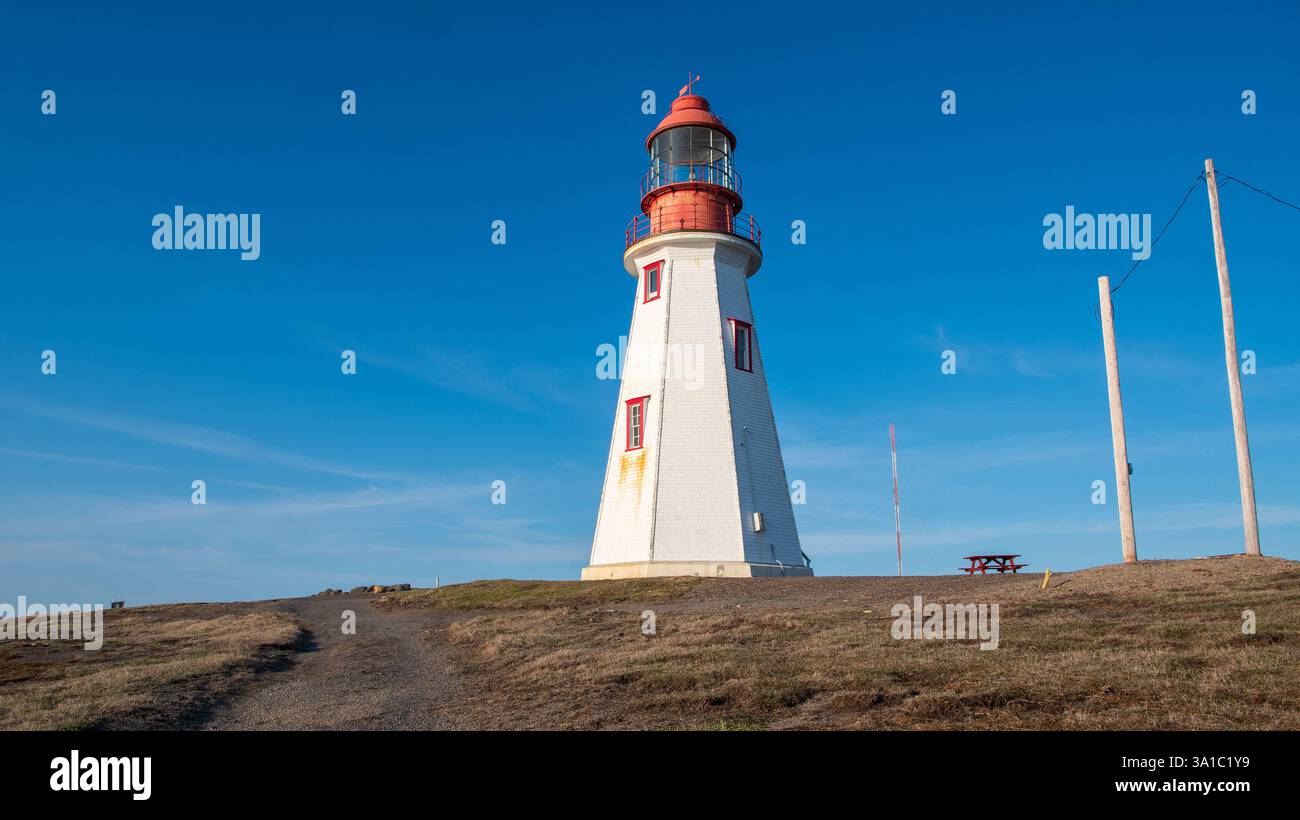 Point Riche Lighthouse, located in Port au Choix was built in 1892 and ...
