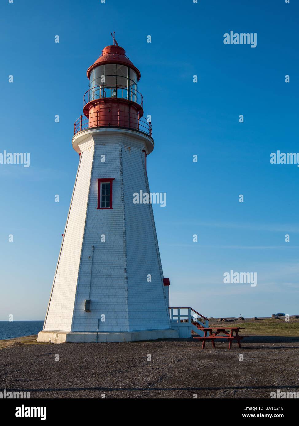 Point Riche Lighthouse, located in Port au Choix was built in 1892 and ...