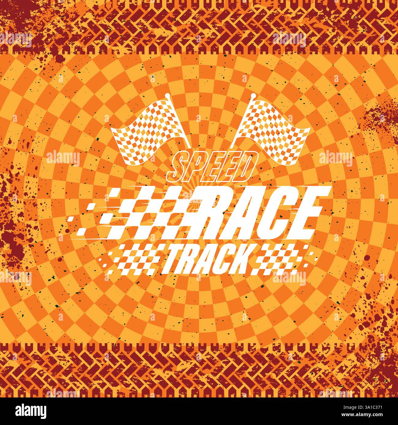 Car racing track texture Stock Vector Images - Alamy