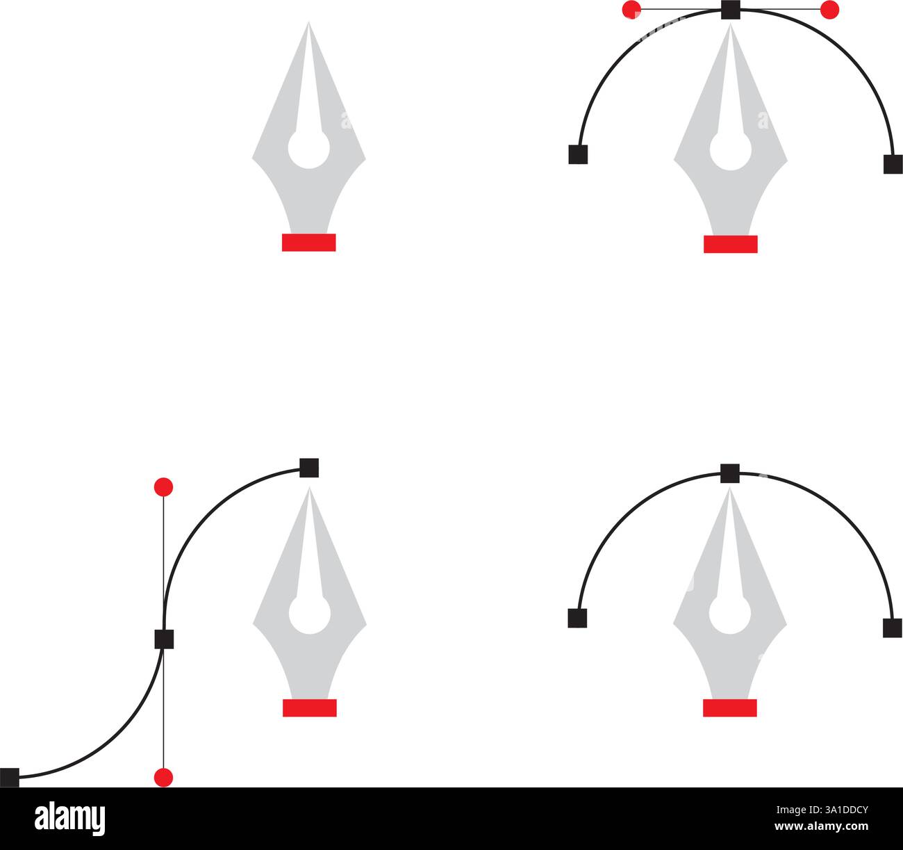 Ellipse tool vector vectors hi-res stock photography and images - Alamy