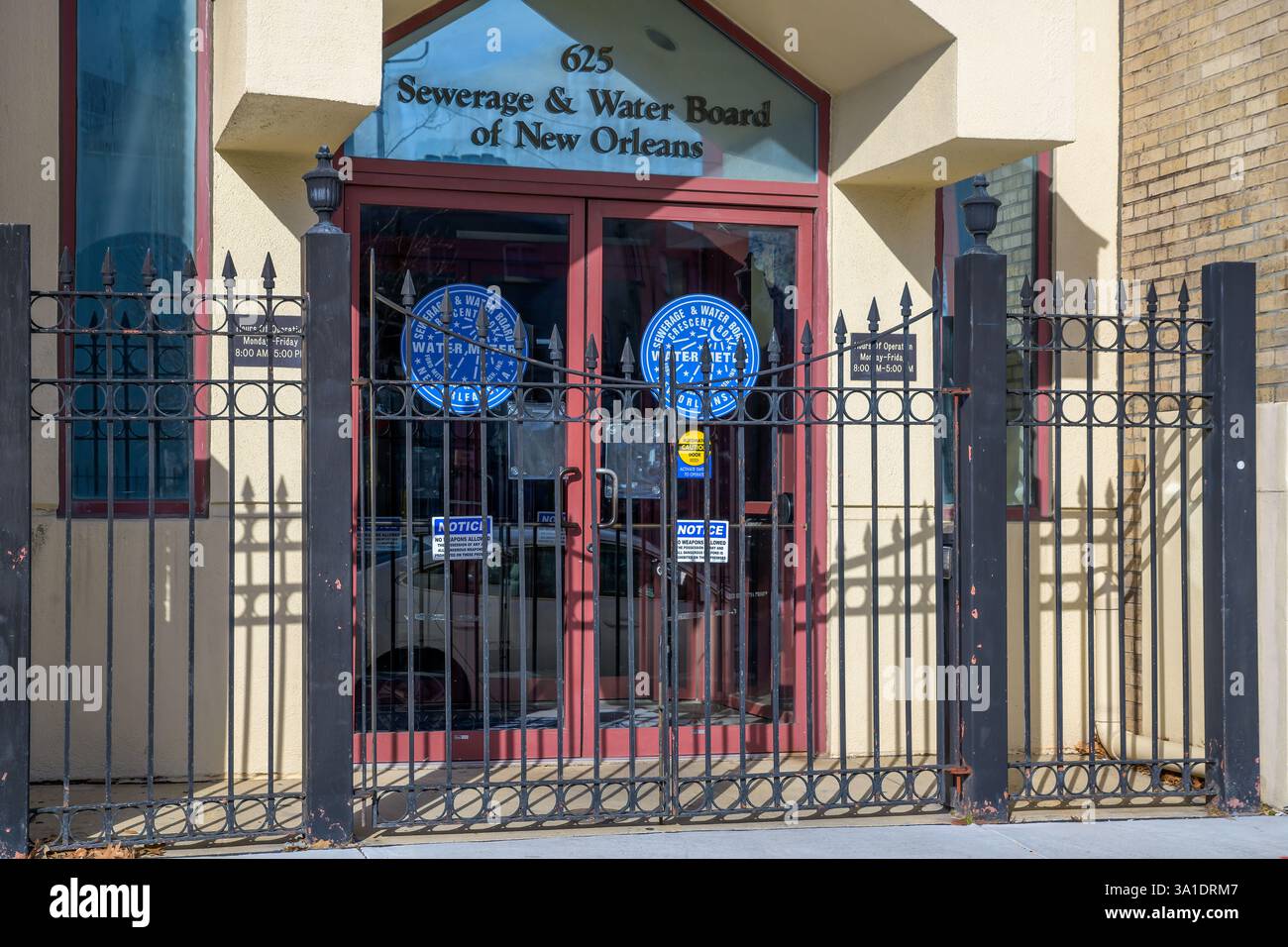 New Orleans, LA, USA February 1, 2025 St. Joseph Street entrance to