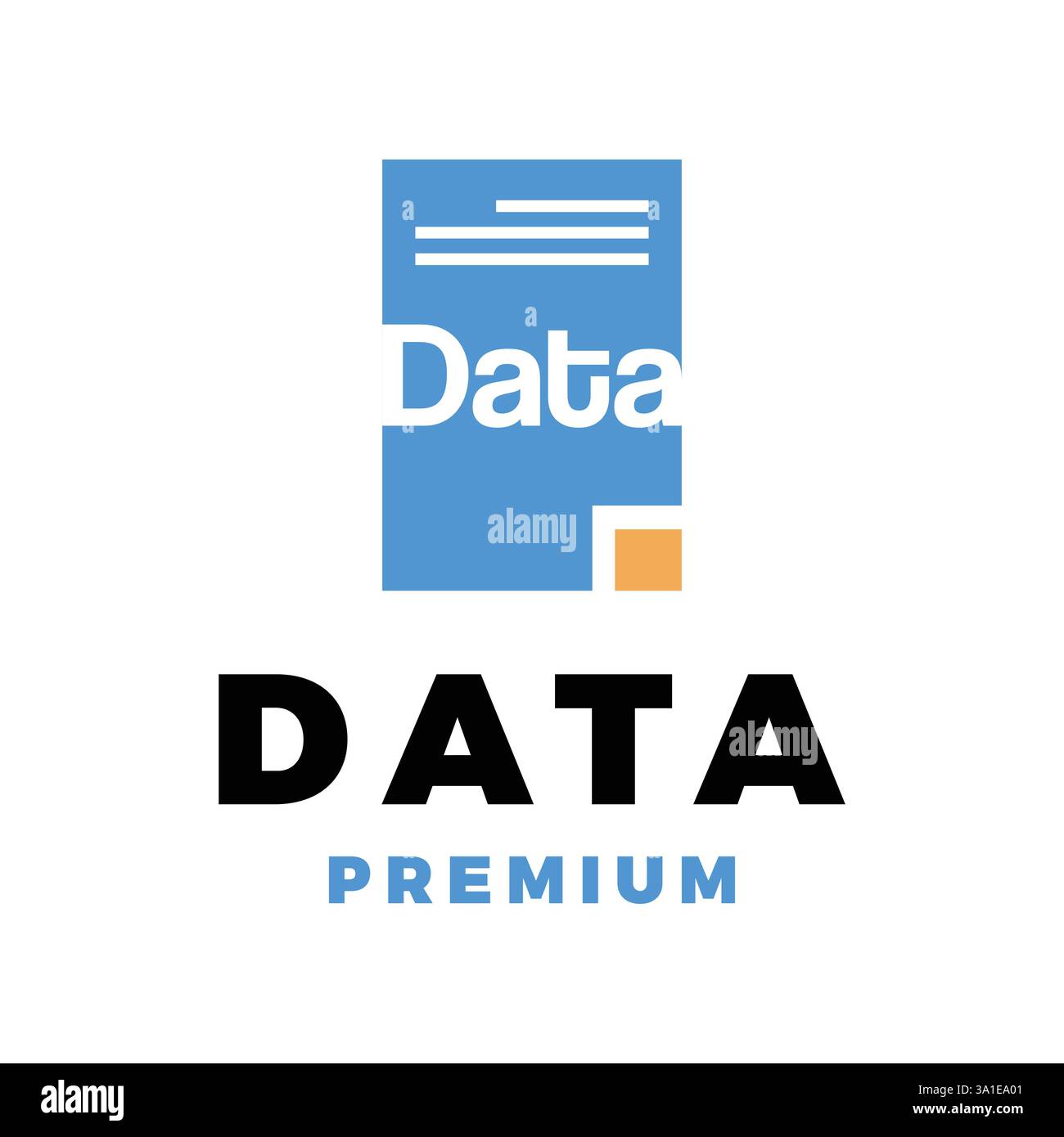 document file data icon vector logo template illustration design Stock Vector