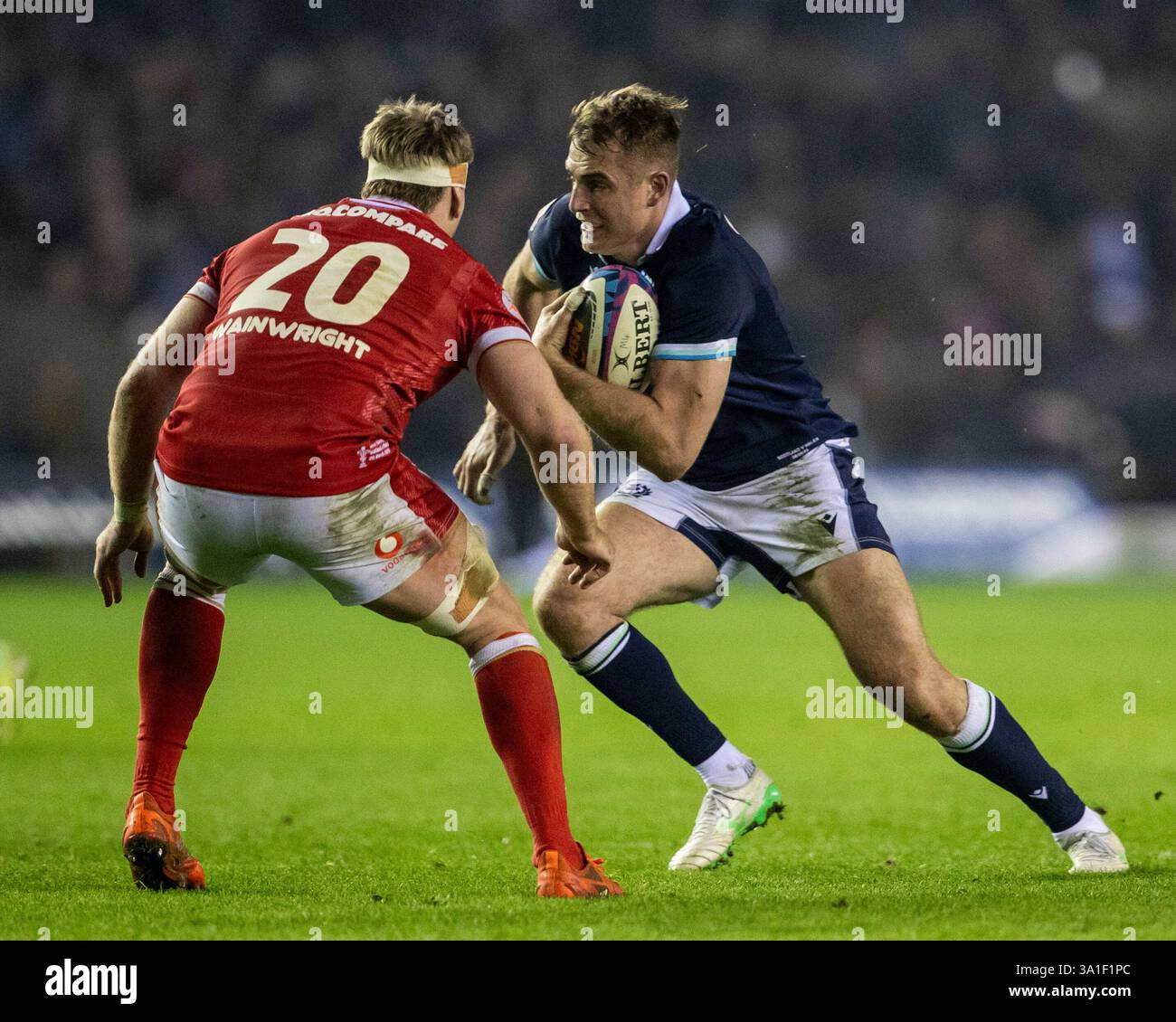 Edinburgh, UK. 8th March 2025; Murrayfield Stadium, Edinburgh, Scotland ...