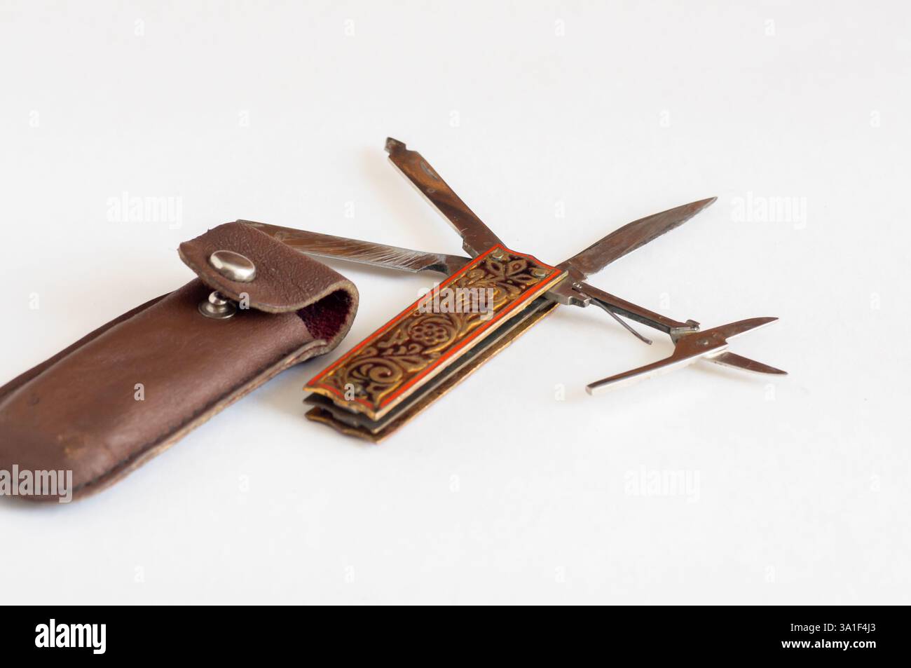 folding utility knife Stock Photo