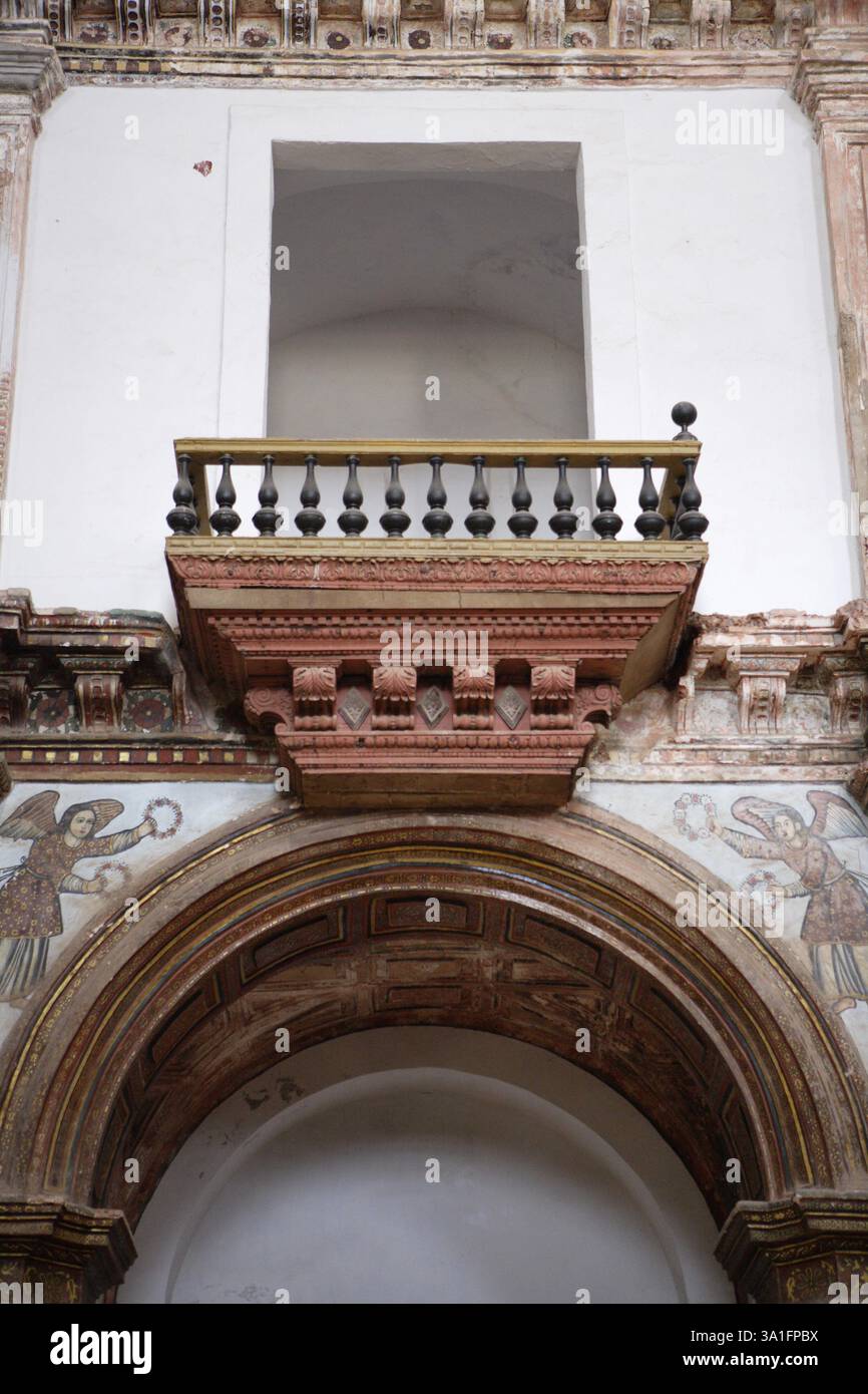 Balcony, Church Of St. Francis Of Assisi, Built In 1521 A.D., UNESCO ...