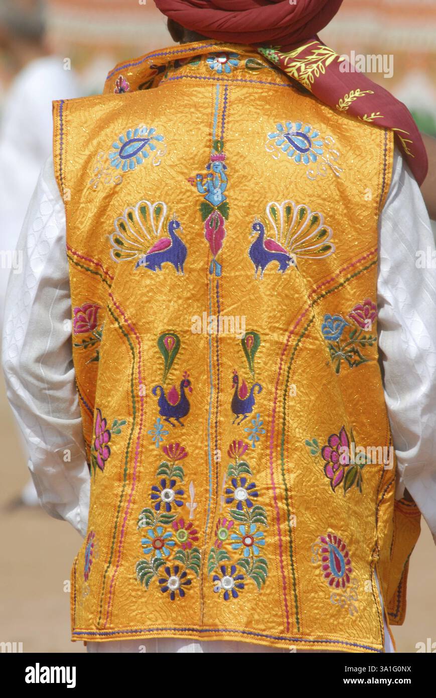 Men's Badge Embroidered Jacket