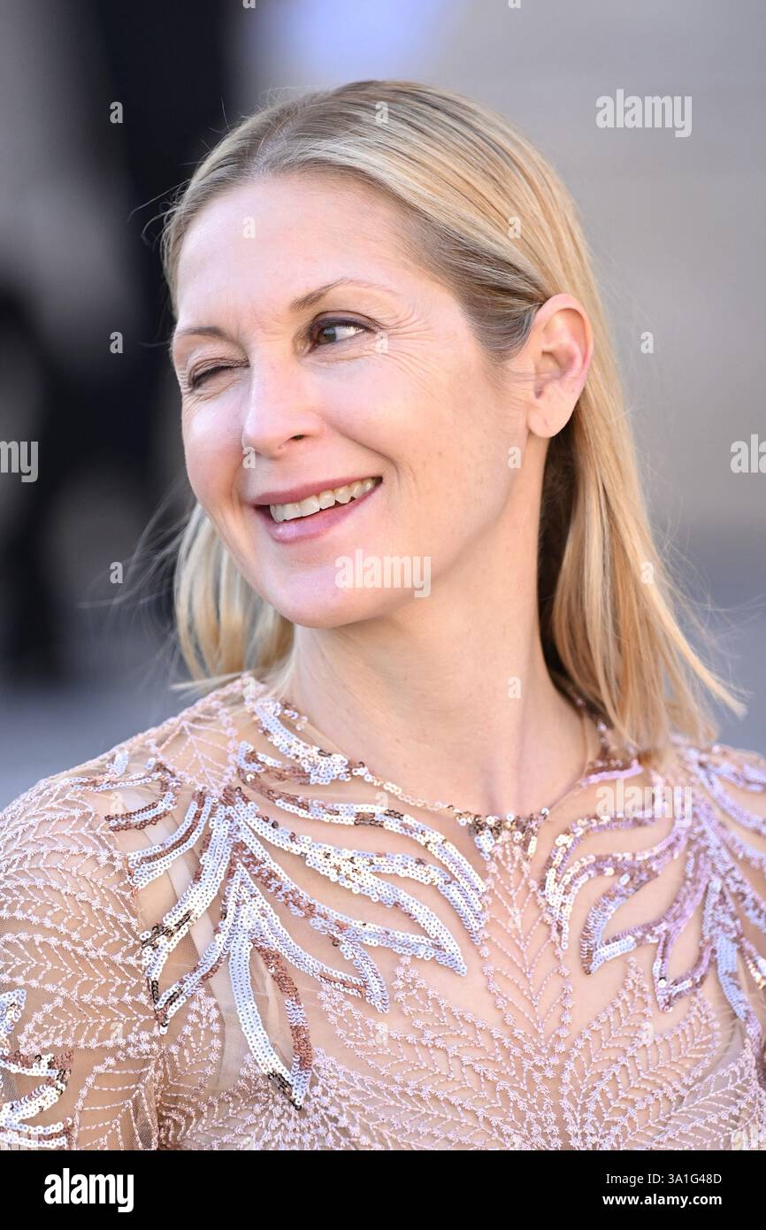 Kelly Rutherford 2025 Paris, France. 08th Mar, 2025. Kelly Rutherford attending the Elie Saab ...