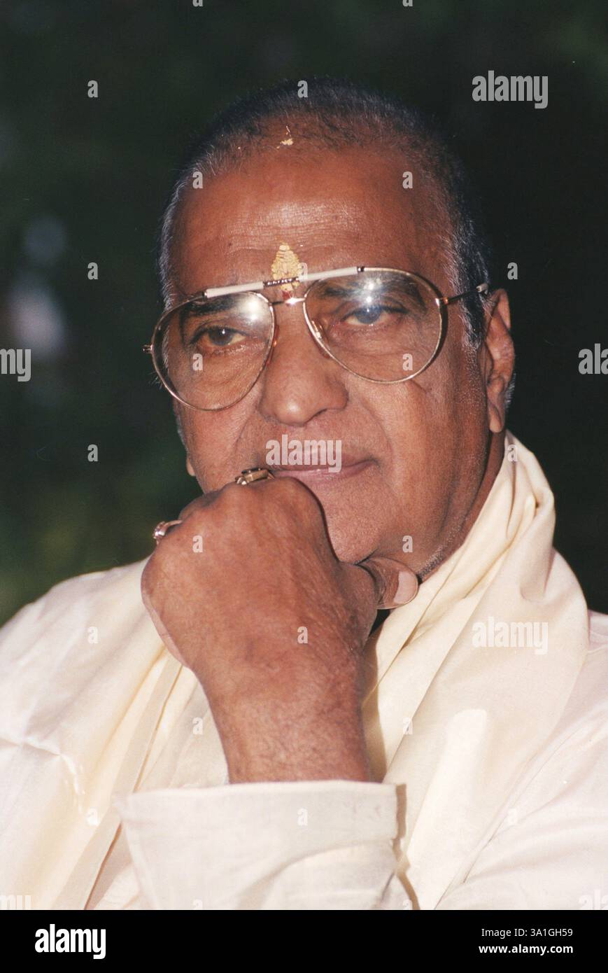 N.T. Rama Rao Indian film actor and politician NO MR Stock Photo - Alamy