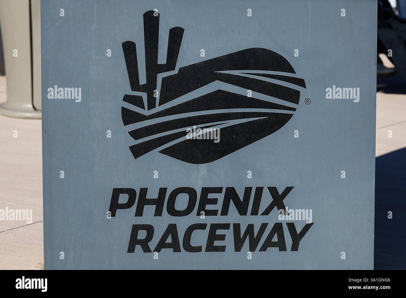 AVONDALE, AZ - MARCH 08: The Phoenix Raceway logo during practice for ...
