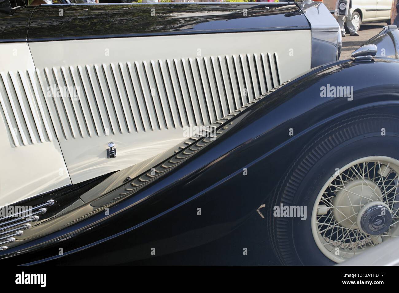 Vintage cars Roles Stock Photo - Alamy