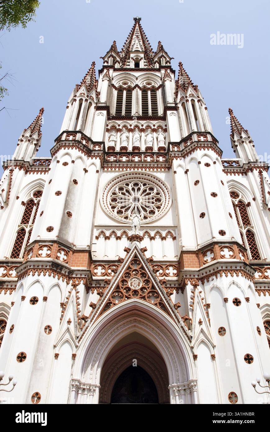 The Church of our Lady of Lourdes built in 1840 is the replica of the ...