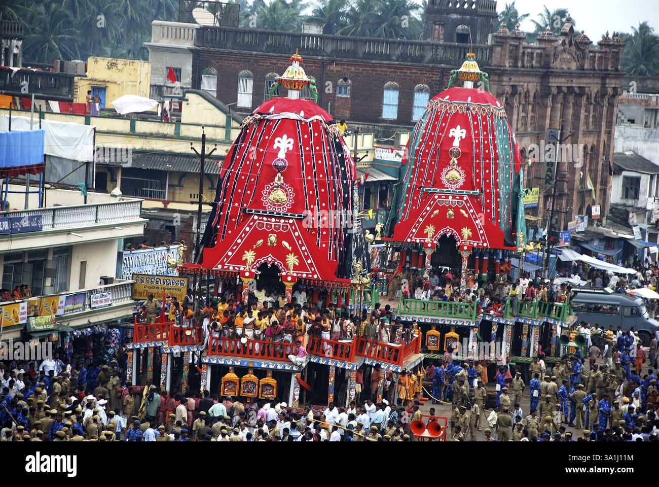 Aerial view chariot procession celebration hi-res stock photography and ...