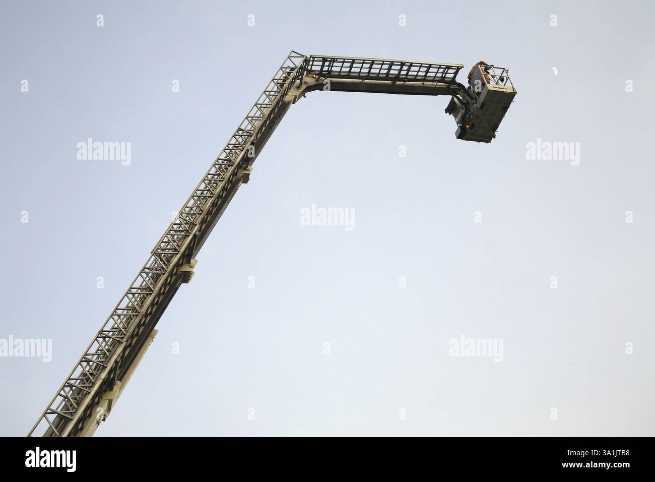 Fire Brigade vehicle, Branto, used for fire fighting for towers ...