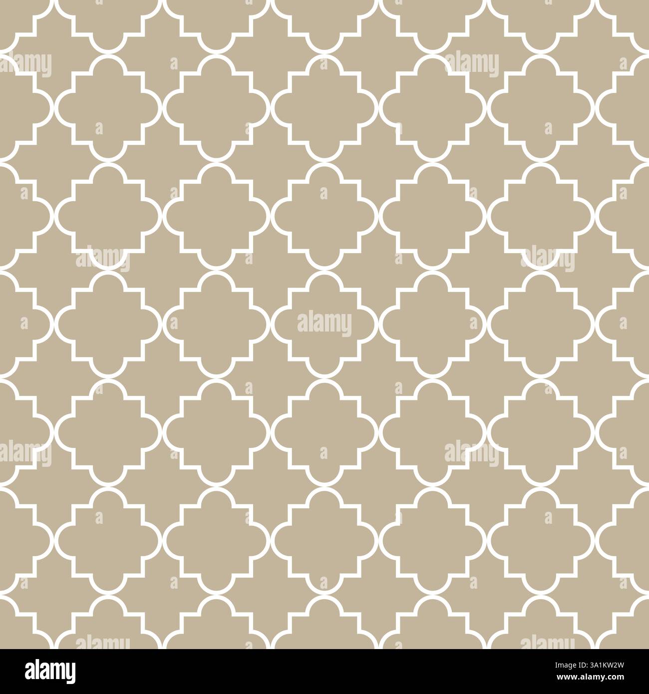 Seamless pattern with moroccan tiles background Stock Vector