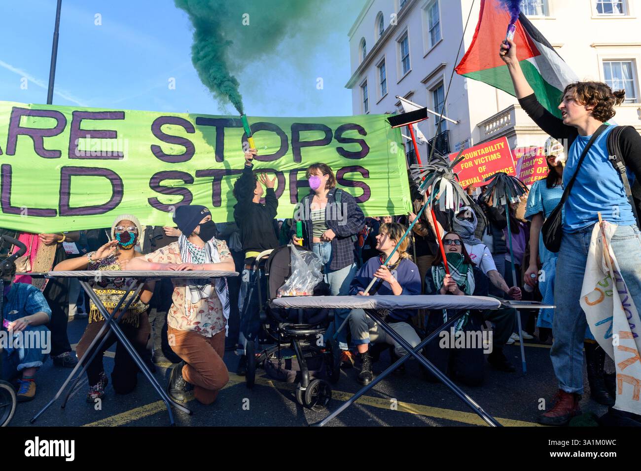 London, UK. 8 March 2025. Demonstration organized by International ...