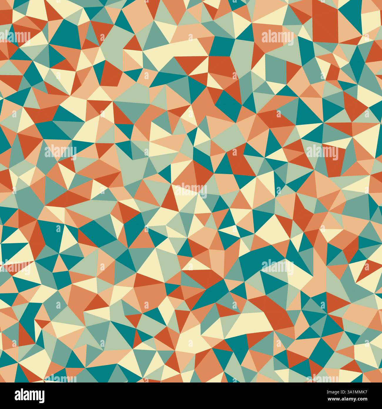 Abstract pattern of triangles. Tiny triangles size. Repeatable pattern. Amazing vector tiles. Earthy Tone Harmony. Seamless vector illustration. Stock Vector