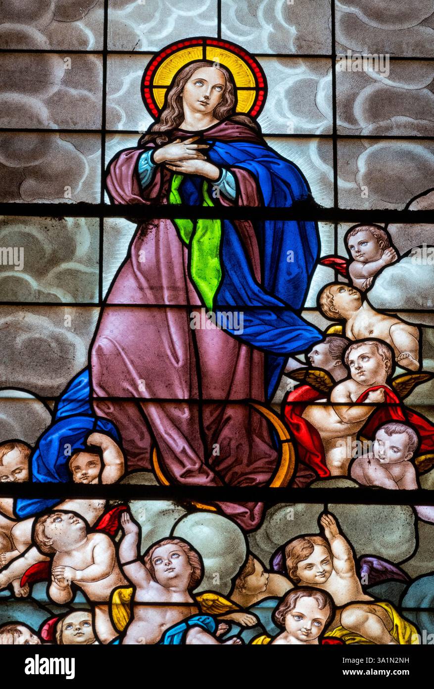 Assumption of the virgin 20th century hi-res stock photography and ...