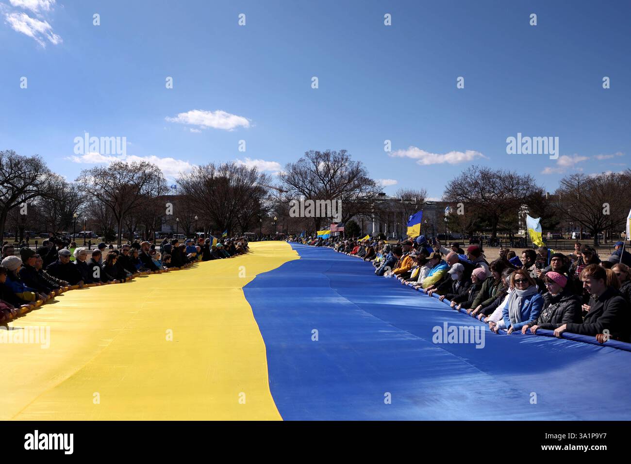 Ukraine Rally Support of Ukraine Rally at The Ellipse in front of the White House in ...