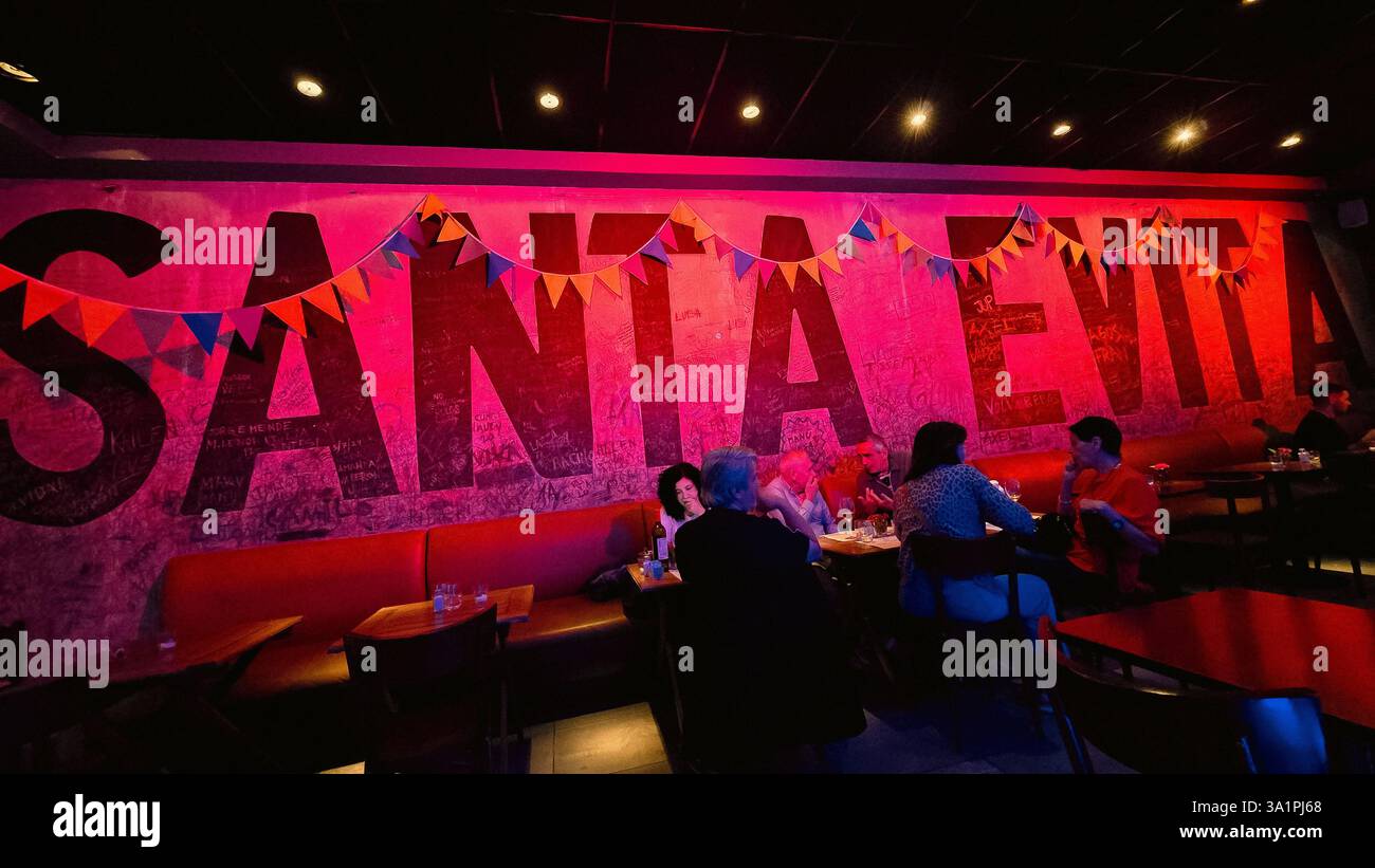 Buenos Aires: 10.03.2025: Typical Buenos Aires colonial building, classic in the Manzana de las Luces and Avenida de Mayo (Photo: Néstor J. Beremlbum) - Smartphone Captured Stock Image
