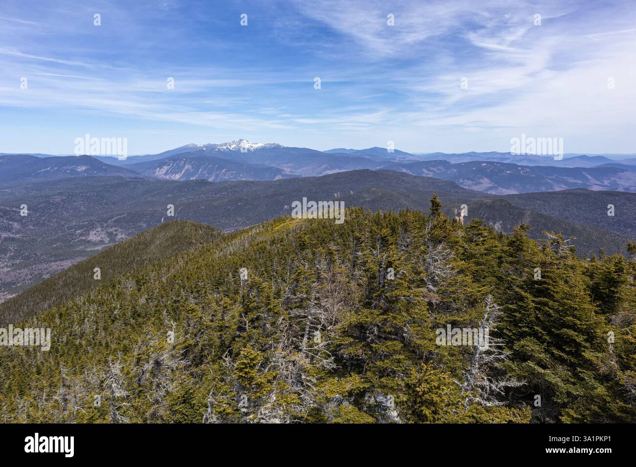 Hiking the White Mountains National Forest Stock Photo - Alamy