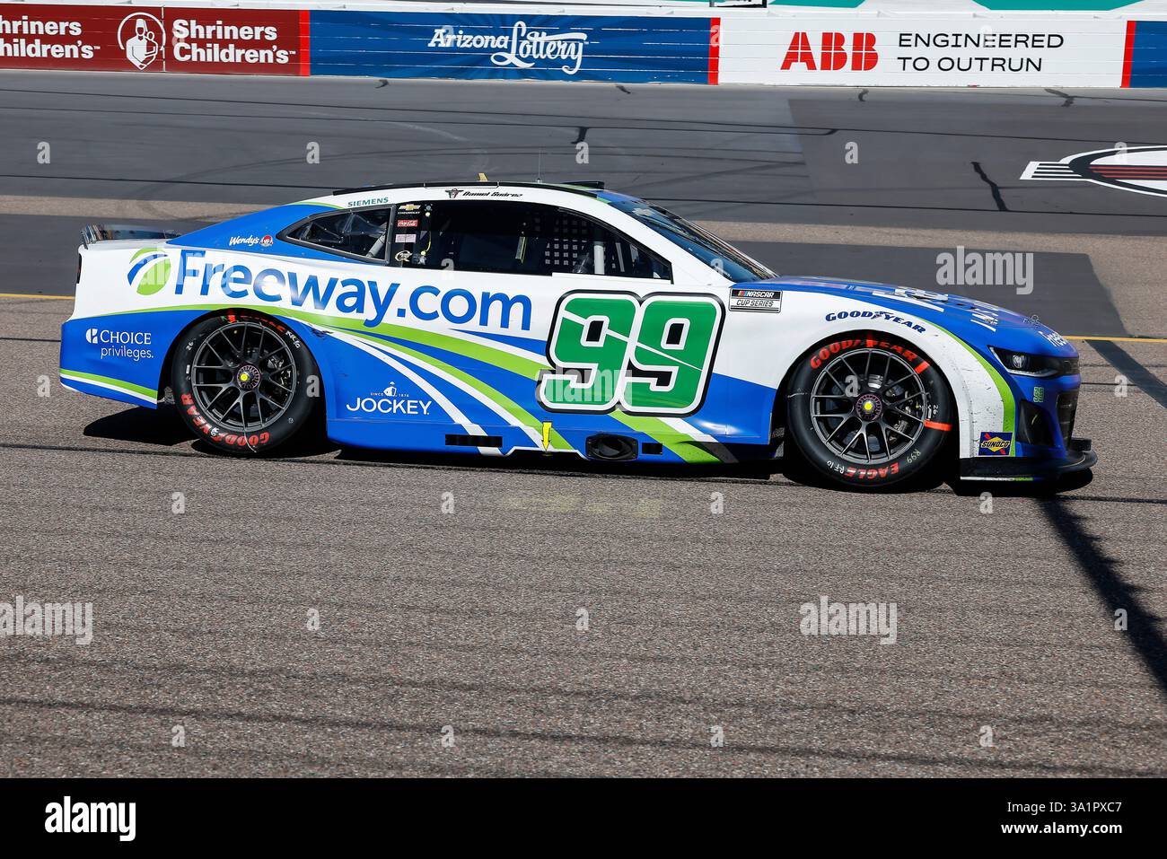 AVONDALE, AZ - MARCH 09: Daniel Suarez (#99 Trackhouse Racing Freeway ...