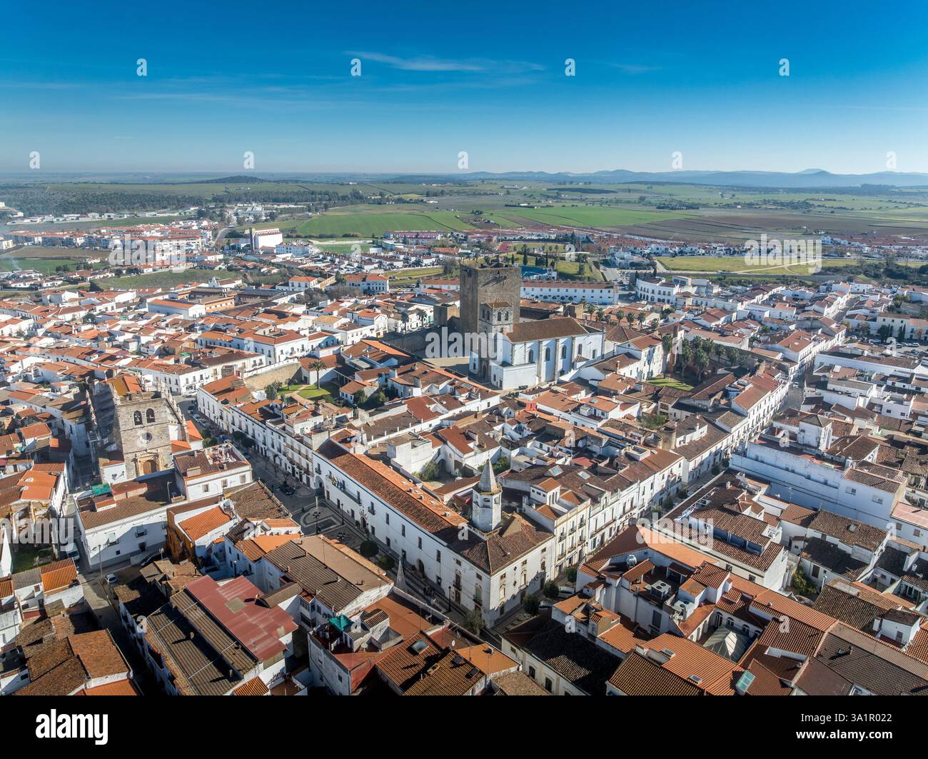 Olivenza's castle, a Templar stronghold, boasts robust walls and a ...
