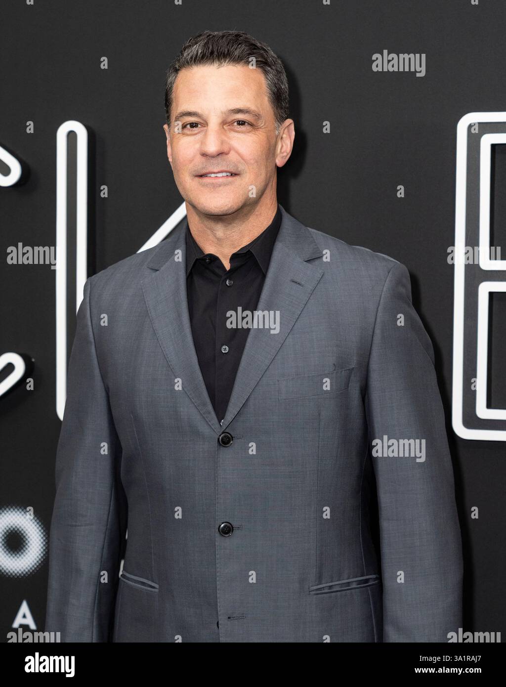 David Alan Basche attends premiere of 'Black Bag' at AMC Lincoln Square ...