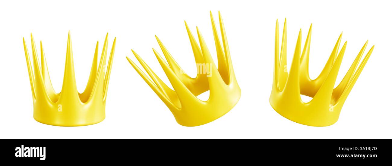 King crowns hi-res stock photography and images - Alamy