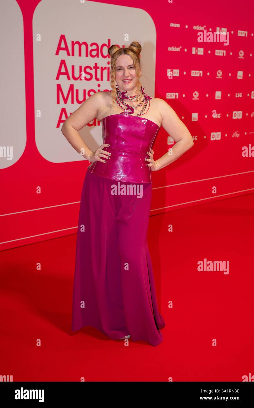 Amadeus Austrian Music Awards AAMA 2025 at Marxhalle in Vienna, on 7