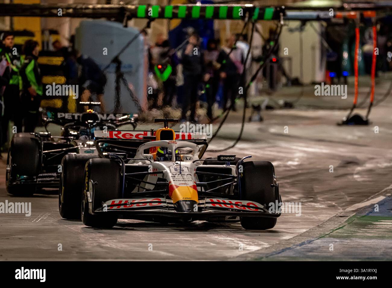 Vcarb Bahrain Testing BAHRAIN INTERNATIONAL CIRCUIT, BAHRAIN - FEBRUARY 26: Isack Hadjar ...