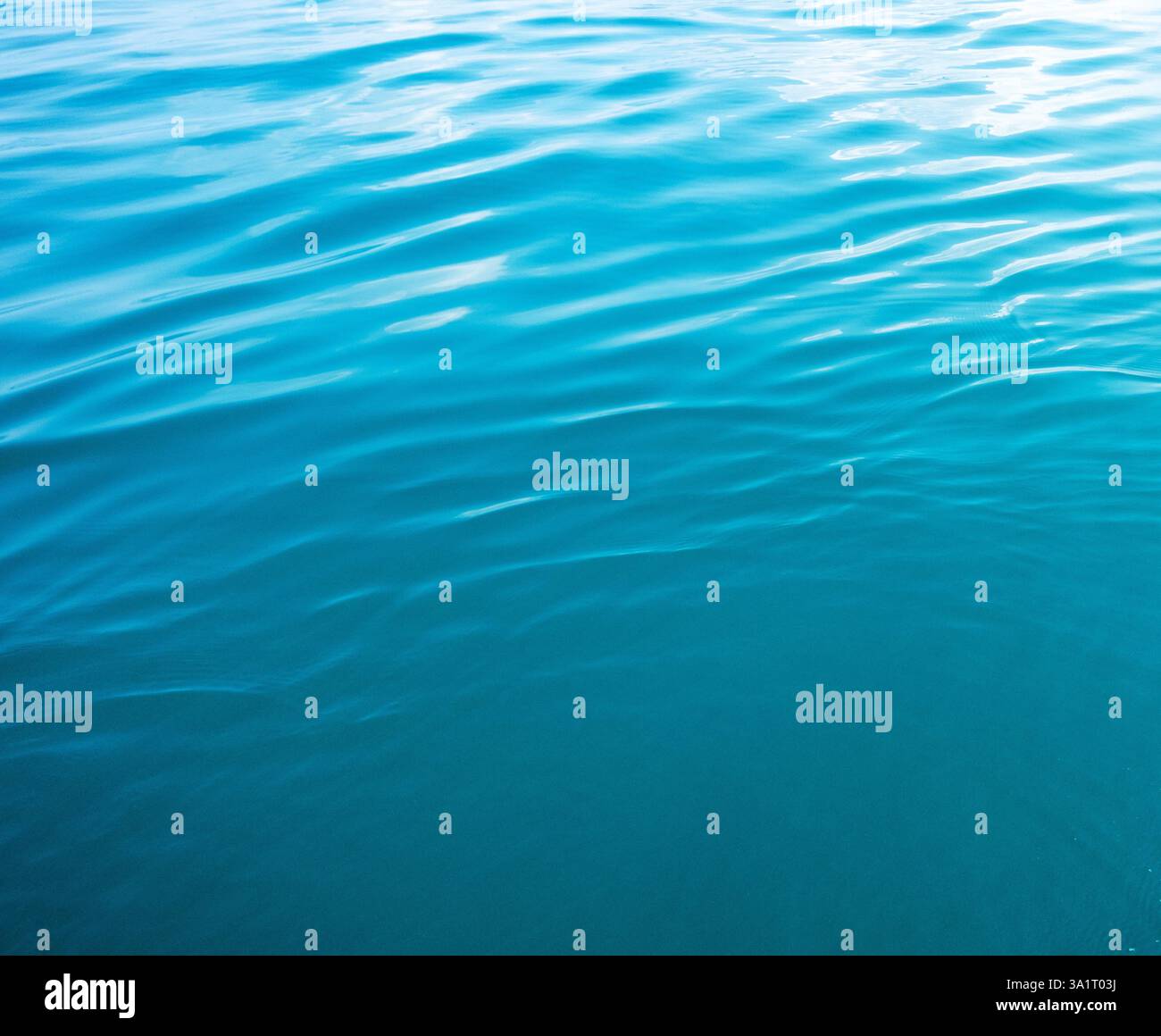 Blue sea water for background Stock Photo