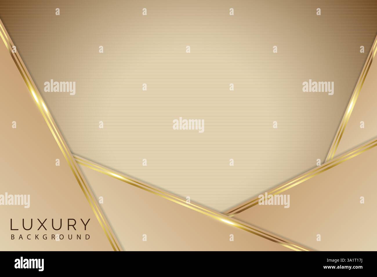 Luxury abstract golden brown shade background Stock Vector