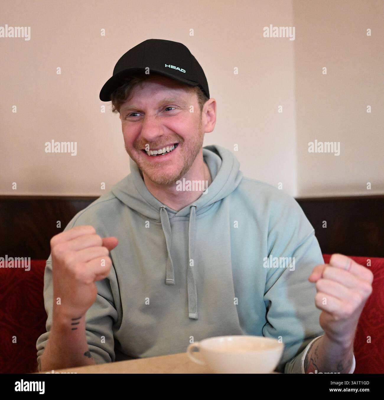 Musician Lucas Fendrich on Wednesday, March 5, 2025, during an