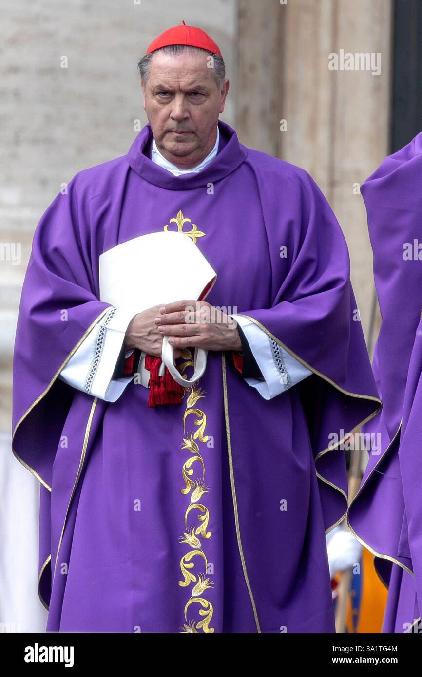 Vatican City, Vatican, 9 March 2025. Cardinal Ángel Fernández Artime ...