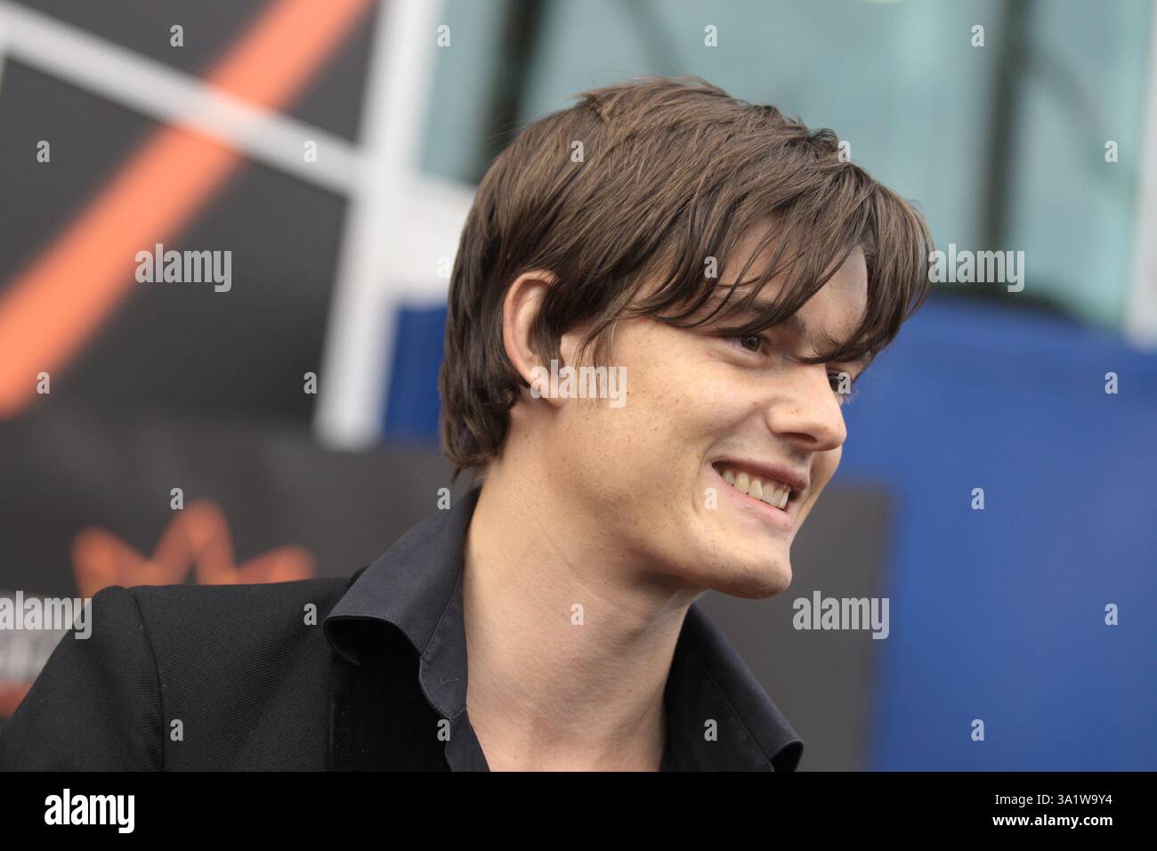 Sammy Riley British film actor Sam Riley arriving at the Cineworld cinema for the ...