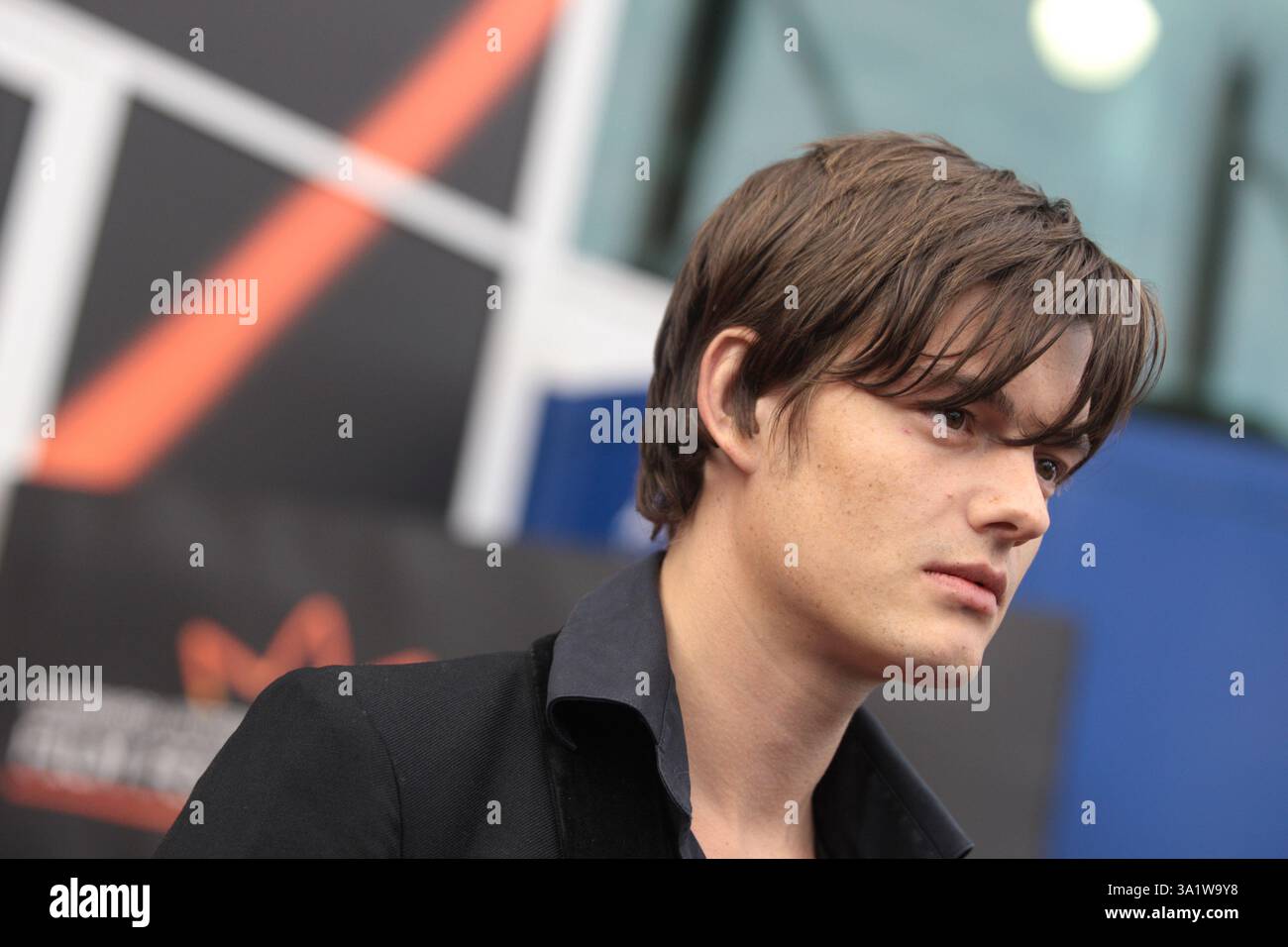 Sammy Riley British film actor Sam Riley arriving at the Cineworld cinema for the ...