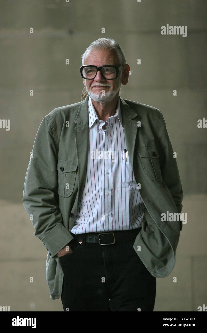 George A Romer Legendary American film director George A Romero, pictured at a ...