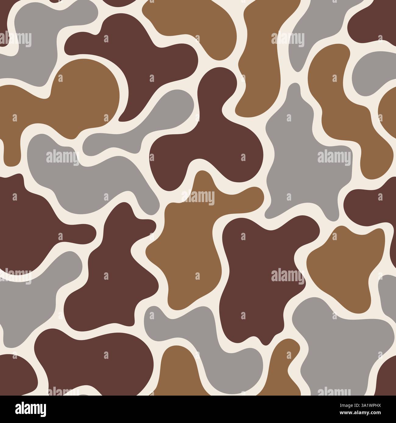 vector old school camouflage design Stock Vector