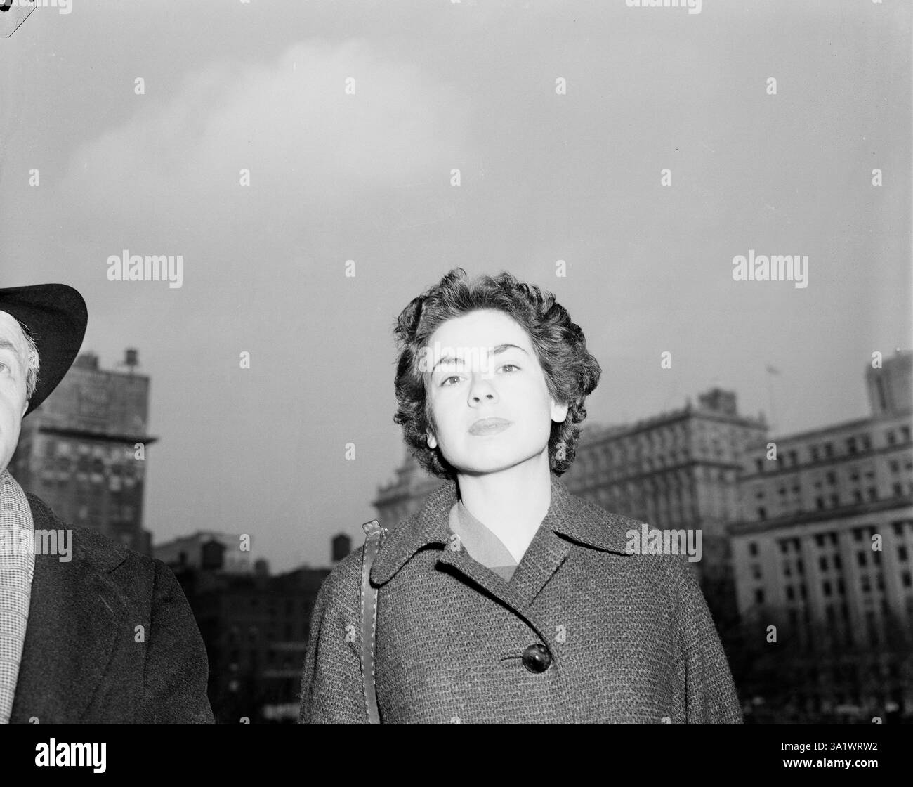 Judith Coplon arrives at Federal Court in New York city on Jan. 26 ...