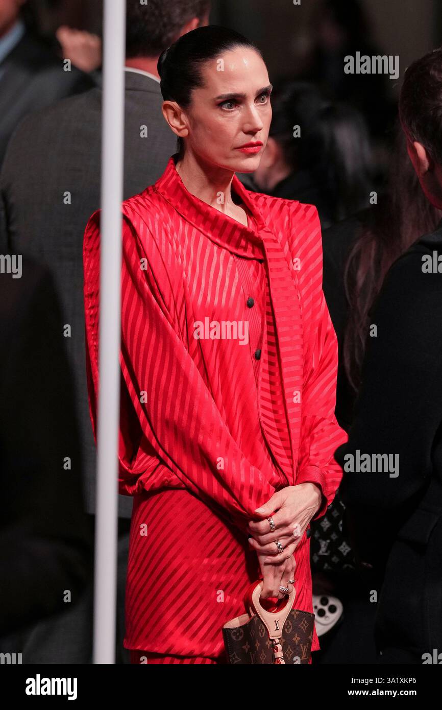 Jennifer Connelly Is Ahead Of The Louis Vuitton Fall Jennifer Connelly Is Ahead Of The Louis Vuitton Fallwinter 2025 2026 Womenswear Collection Presented In Paris Monday March 10 2025 Photo By Scott A 3A1XKP6