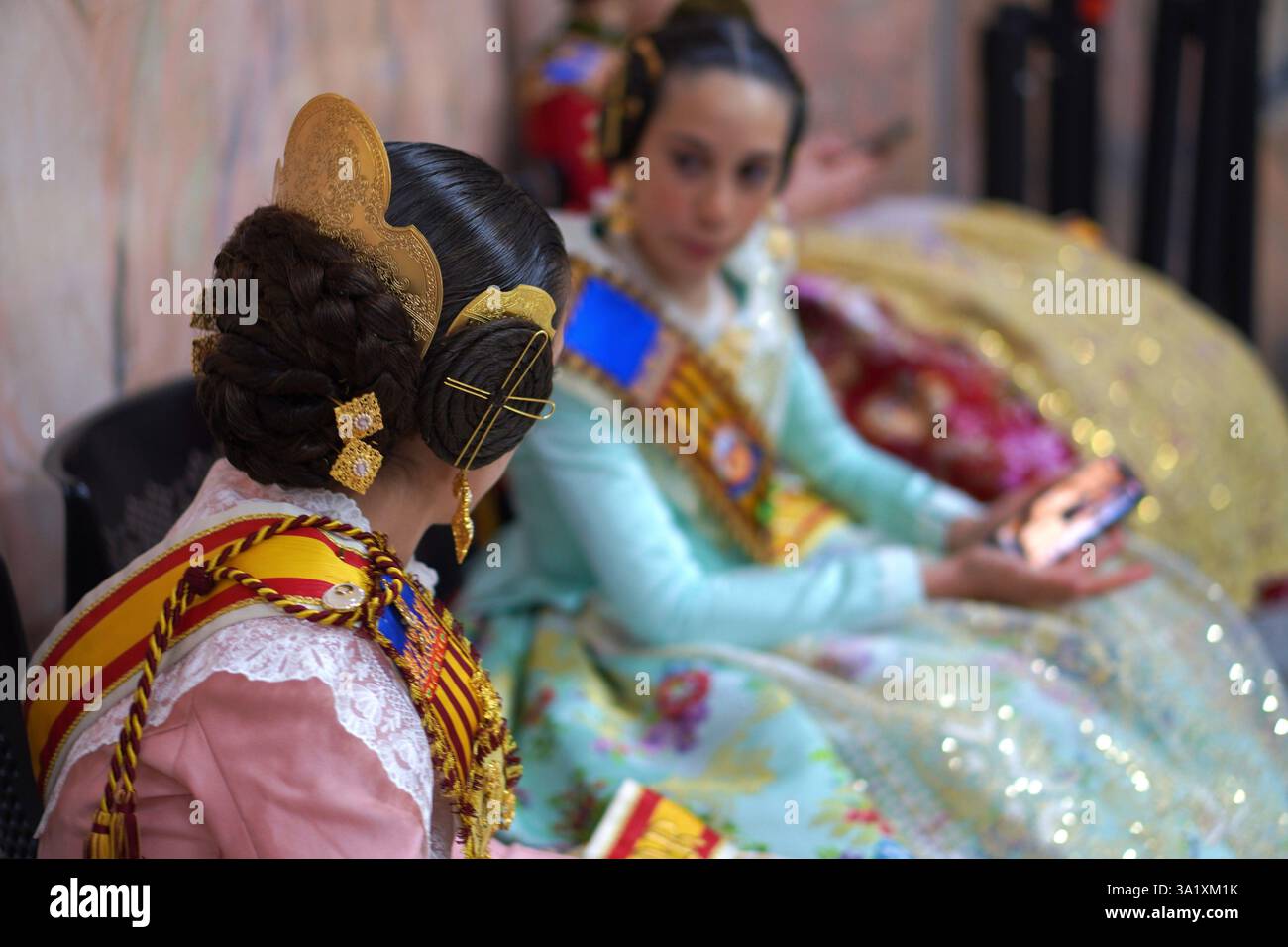 Traditional hairstyle complements hi-res stock photography and images ...