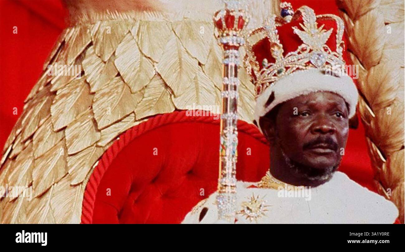 JEAN B DEL BOKASSA 1921 1996 As Emperor Of The Central African 