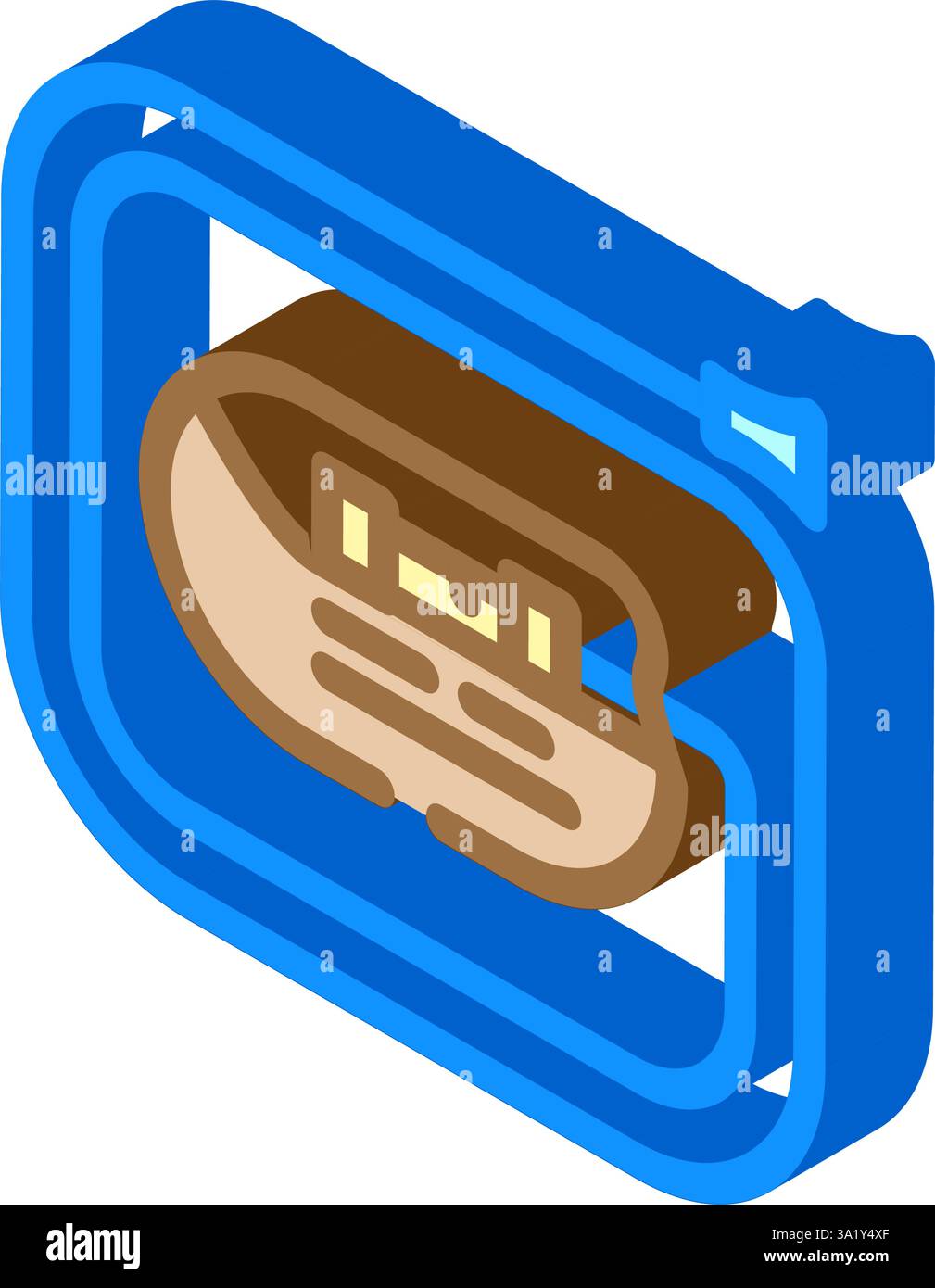 pacemaker cardiology isometric icon vector illustration Stock Vector ...