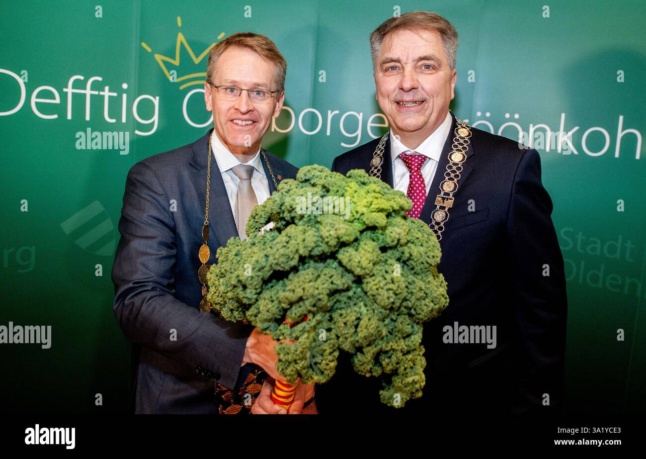 Berlin, Germany. 10th Mar, 2025. The new Oldenburg Kale King Daniel ...